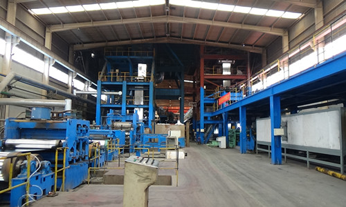 150000 tons continuous galvanizing line produce process