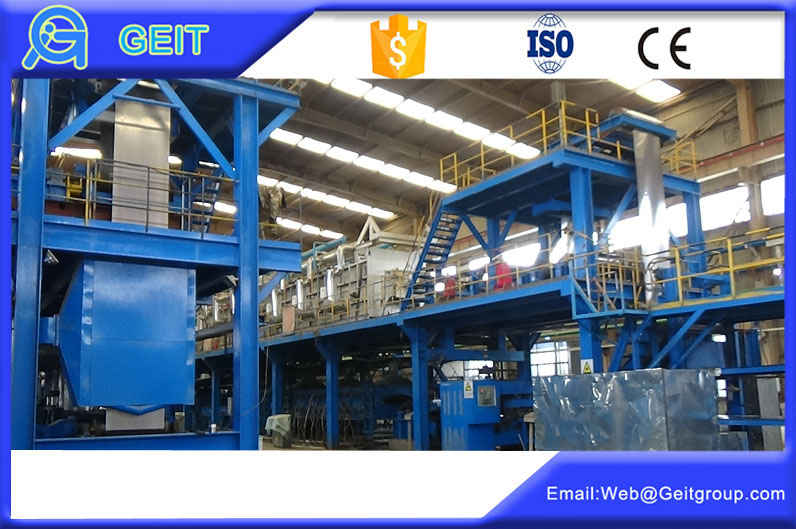 Automatic hot dip galvanizing lines