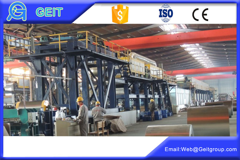 Steel/aluminum coil coating lines